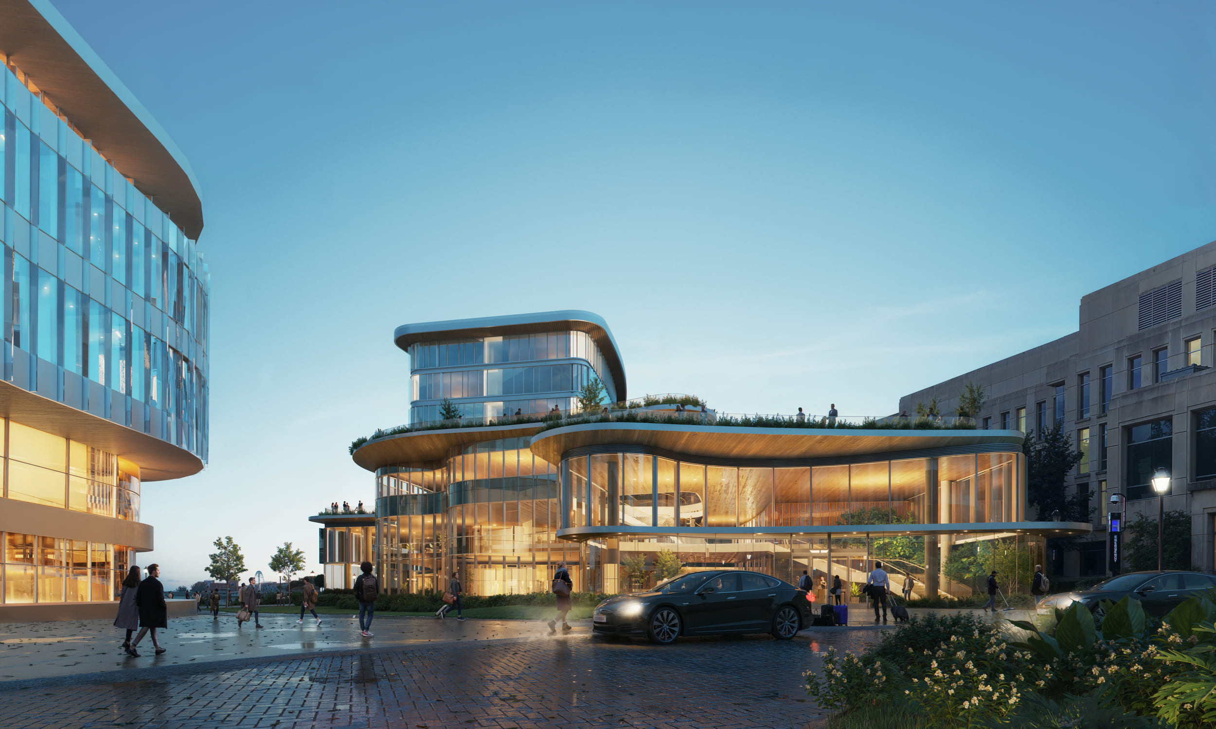 00-HOTEL-HQ KELLOGG EDUCATION CENTER WIP, KPF , CHICAGO USA (( URBAN INFRASTRUCTURE ))